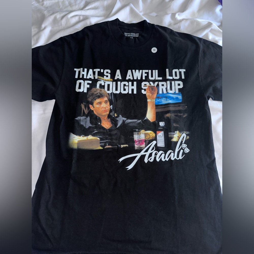 ASAAL x AWFUL LOT OF COUGH SYRUP SCARFACE TEE